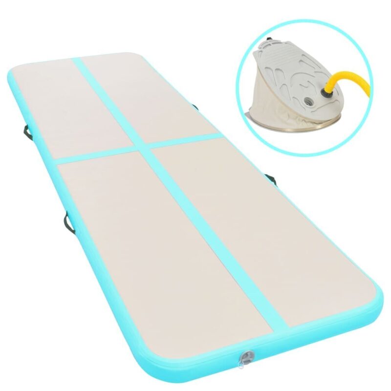 Pripučiamas gimnastikos kilimėlis 700x100x10 cm su pompa