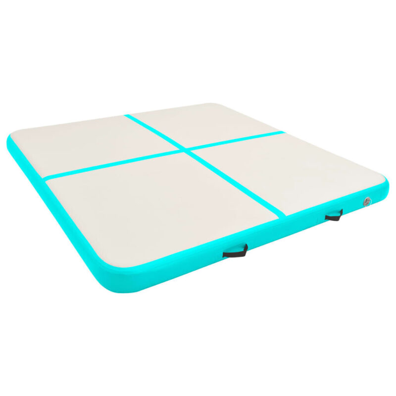 Pripučiamas gimnastikos kilimėlis 200x200x10cm iš PVC