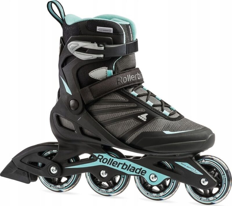 Riedučiai Rollerblade Zetrablade, juodi/mėlyni, 40.5