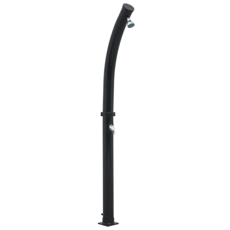 Saulės energija šildomas dušas, juodas, 214cm, 20l - Image 2