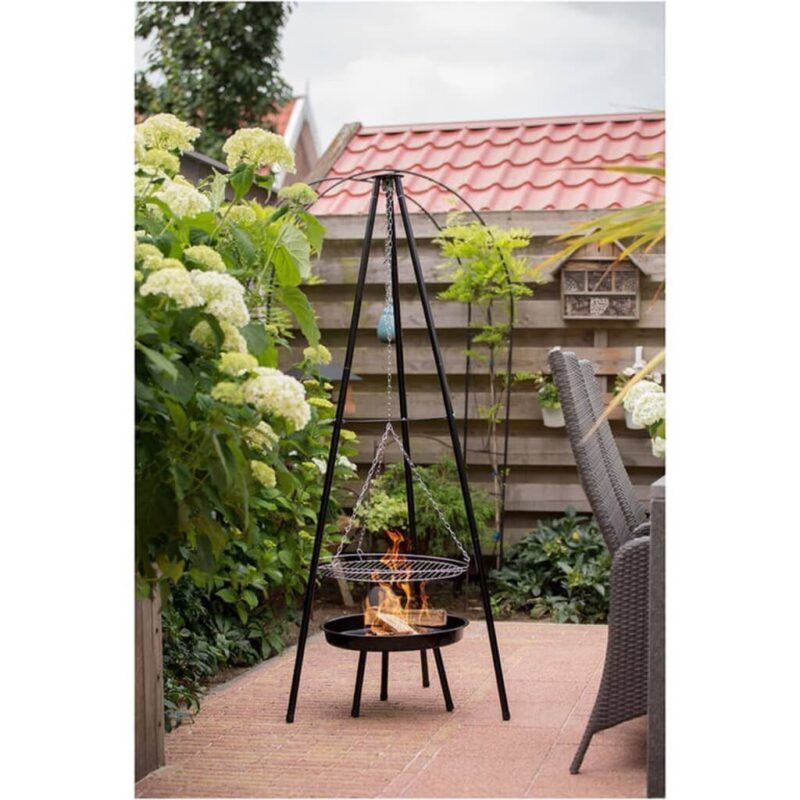 Sodo anglies grilis Redfire, juodas, 50cm - Image 3