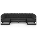 sodobaldukomplektassupagalvelemis6daliu41335reference belsilt Sodo baldų komplektas su pagalvėlėmis 6 dalių juodas