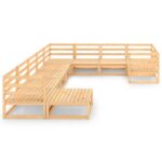 sodopoilsiobaldukomplektas10daliucopyba519reference belsilt Sodo poilsio baldų komplektas 10 dalių iš medžio masyvo