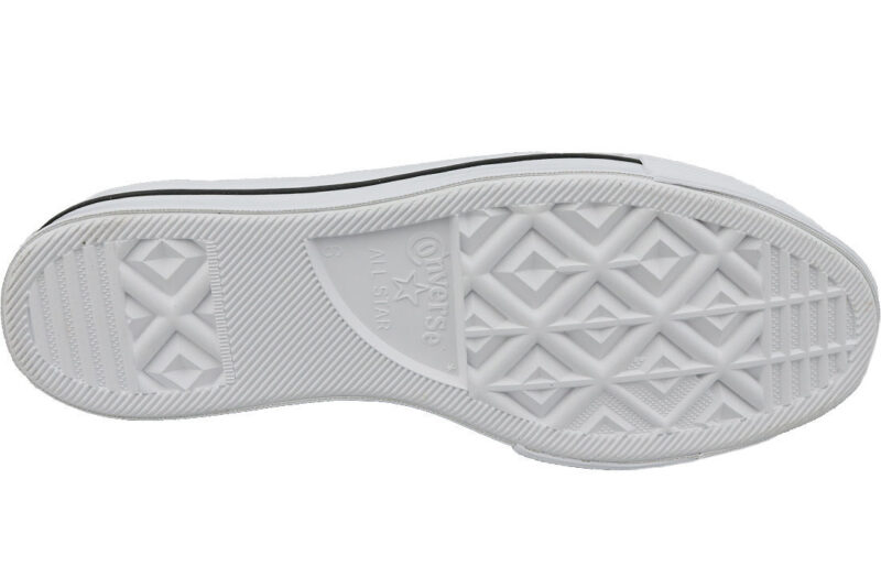 Sportiniai bateliai moterims Converse Chuck Taylor All Star Lift Clean Ox, balti - Image 4