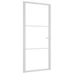 stiklinesiraliuminesvidausdurysbaltos93421f7reference belsilt Baltos stiklinės ir aliuminės vidaus durys 93x2015 cm | Belsilt