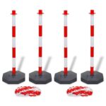 Stulpelių rinkinys atitvėrimui 4 vnt  efektyviai aptveria zonas