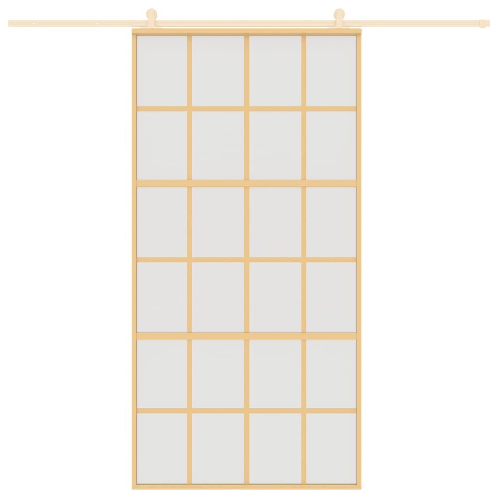 stumdomosdurysauksines1025x205cmstiklasaliuminis15517759935internetureference belsilt Auksinės stumdomos durys 1025x205 cm su stiklu ir aliuminiu