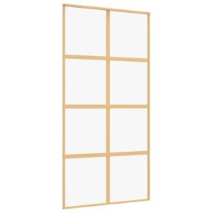 Auksinės stumdomos durys 1025x205 cm stiklasaliuminis