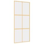 stumdomosdurysauksines90x205cmstiklasiraliuminisb2050reference belsilt Stumdomos durys auksinės 90x205cm su stiklu ir aliuminiu