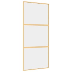 Stumdomos durys 90x205cm stiklas ir aliuminis  modernios ir tvirtos