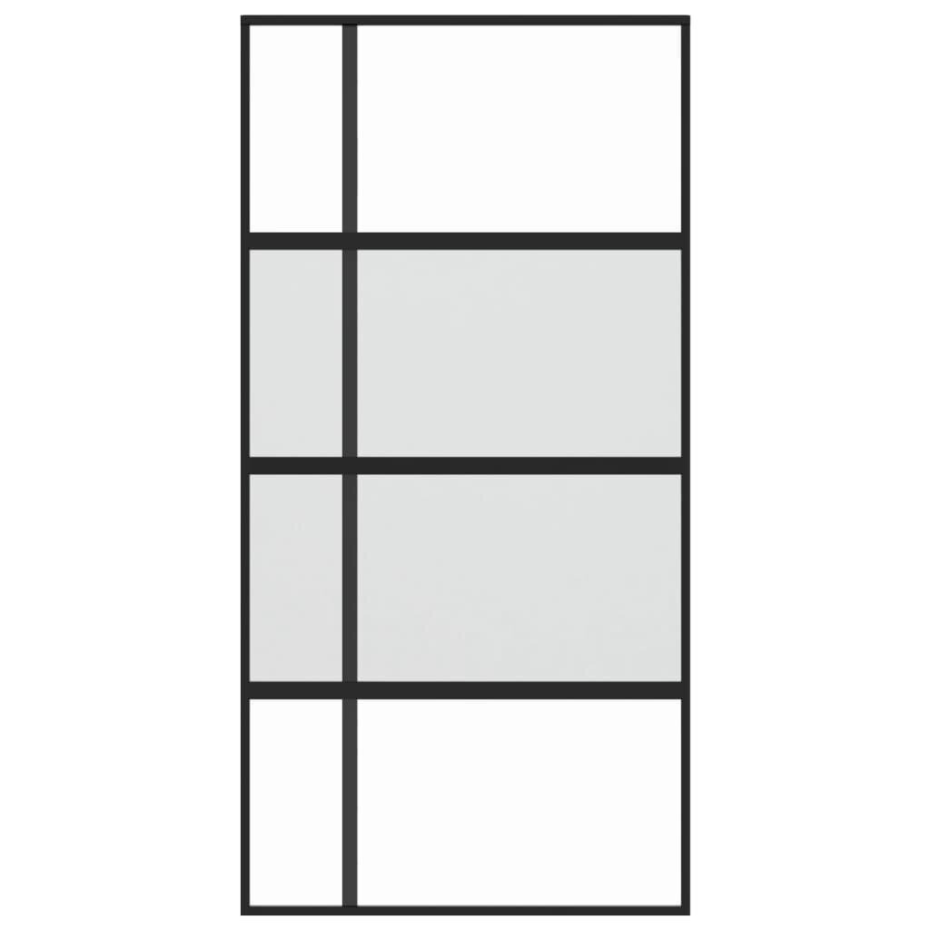 stumdomosdurysjuodos1025x205cmstiklasiraliuminis87c52internetureference belsilt Juodos stumdomos durys 1025x205 cm iš stiklo ir aliuminio
