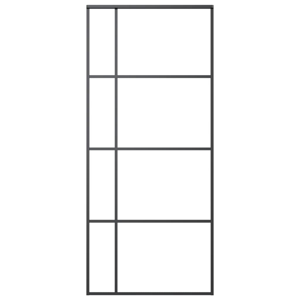 stumdomosdurysjuodosbdbb4internetureference belsilt Juodos stumdomos durys su aliuminio rėmu ir ESG stiklu