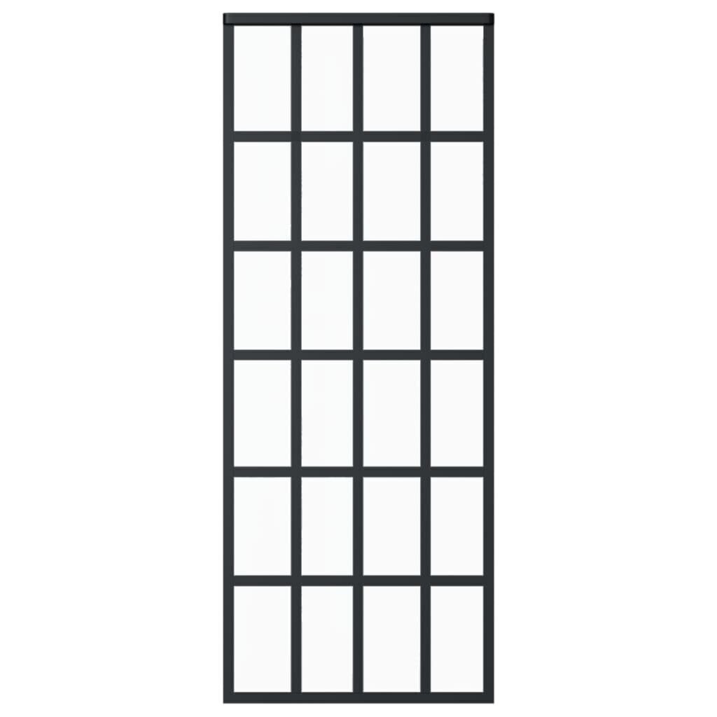 stumdomosduryssuirangosrinkiniu76x205cmesg70145internetureference belsilt Stumdomos durys 76x205 cm ESG stiklas ir aliuminis Juoda