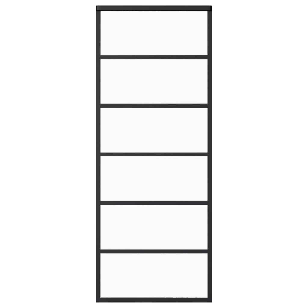 stumdomosduryssuirangosrinkiniu76x205cmesg95608kainareference belsilt Stumdomos durys su ESG stiklu 76x205 cm juodos įrangos rinkinys