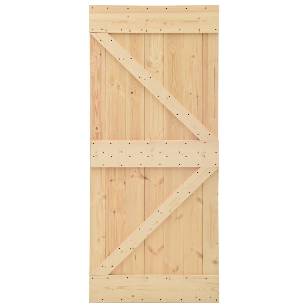 stumdomosduryssuirangosrinkiniu90x210cmpusies937eareference belsilt Stumdomos durys 90x210 cm pušies masyvas su įranga