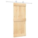 stumdomosduryssuirangosrinkiniuvidaxlpusies63049reference belsilt Stumdomos durys iš pušies su bėgelių rinkiniu tvirtos ir tylos