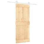 Stumdomos vidaus durys vidaXL 85x210cm  tvirtos ir tyliai slankios