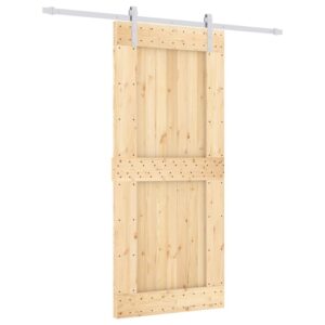 Stumdomos vidaus durys vidaXL 90x210cm su įranga