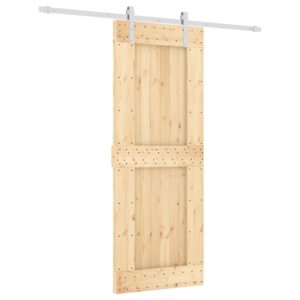 Stumdomos vidaus durys vidaXL 80x210cm tvirta ir tylu