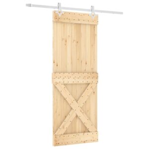 Stumdomos vidaus durys vidaXL 80x210cm su įranga