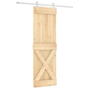 Vidaxl stumdomos vidaus durys 70x210 cm su įranga  Belsilt