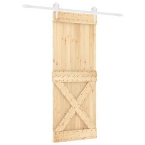 Stumdomos vidaus durys vidaXL 80x210cm su įranga