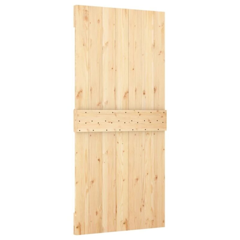 Stumdomos vidaus durys vidaXL 100x210 cm su įranga