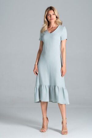 Suknelė moterims Figl, mėlyna, XL
