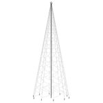 Šviečianti kalėdinė LED eglutė 8 m su 3000 lempučių