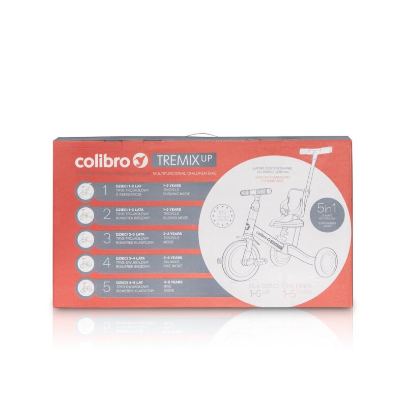Triratis dviratukas Colibro Tremix Up Magnetic - Image 7