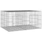 Triušių narvas 110x79x54 cm  tvirtas ir patogus