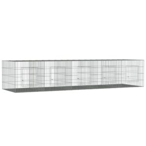 Triušių narvas maniežas 273x79x54 cm  patvarus ir erdvus