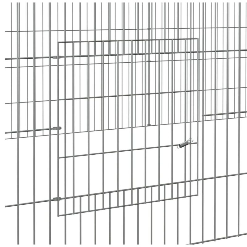 Triušių narvas-maniežas, 433x109x54 cm. - Image 2