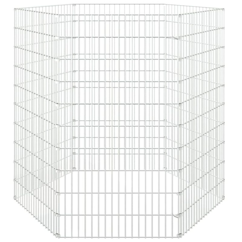 Triušių narvas-maniežas 54×100 cm – patvarus ir erdvus