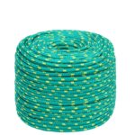 Valties virvė vidaXL 10mm 500m žalia  patvari ir universali