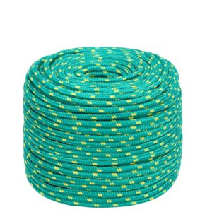 Valties virvė vidaXL 10mm 500m žalia  patvari ir universali