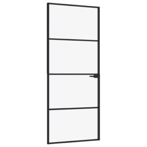 Vidaus durys 83×2015 cm juodos tvirtos ir modernesnės