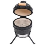 VidaXL keramikinė Kamado kepsninė su termometru