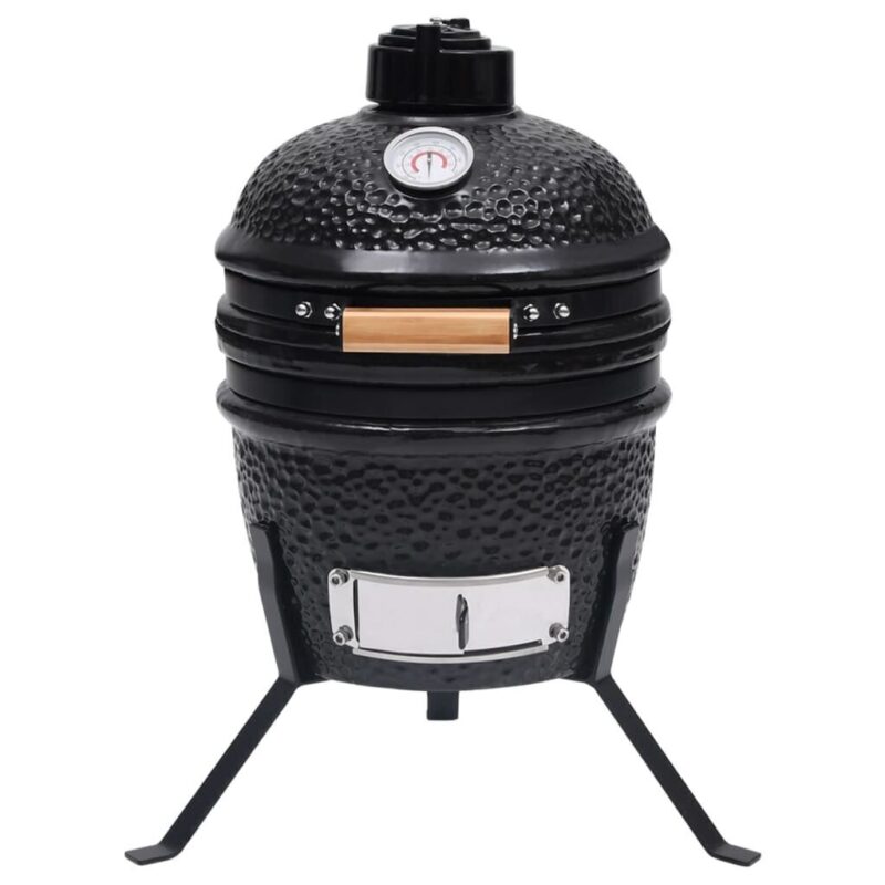 VidaXL keramikinė Kamado kepsninė su termometru