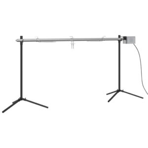 vidaXL Automatinė kepsninė su varikliu, 150x46,5x82,5cm, plienas