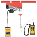 vidaxlelektrinegervesubelaidziunuotoliniovaldymo5e0c4reference  belsilt vidaXL 1000W elektrinė gervė su belaidžiu pulteliu kompaktiška