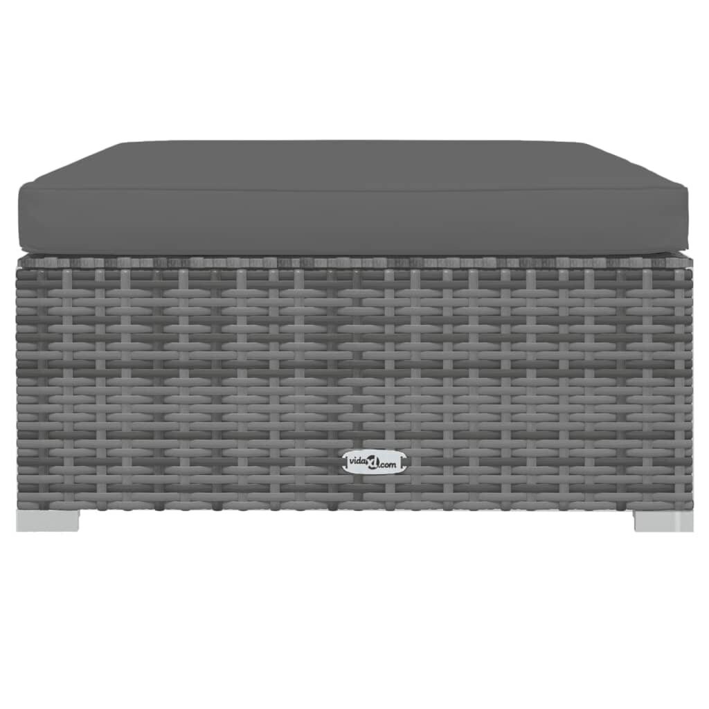 vidaxlsodokomplektassupagalvelemis9daliub4c54vertinimaireference belsilt vidaXL 9 dalių pilkas poliratano sodo komplektas su pagalvėlėmis