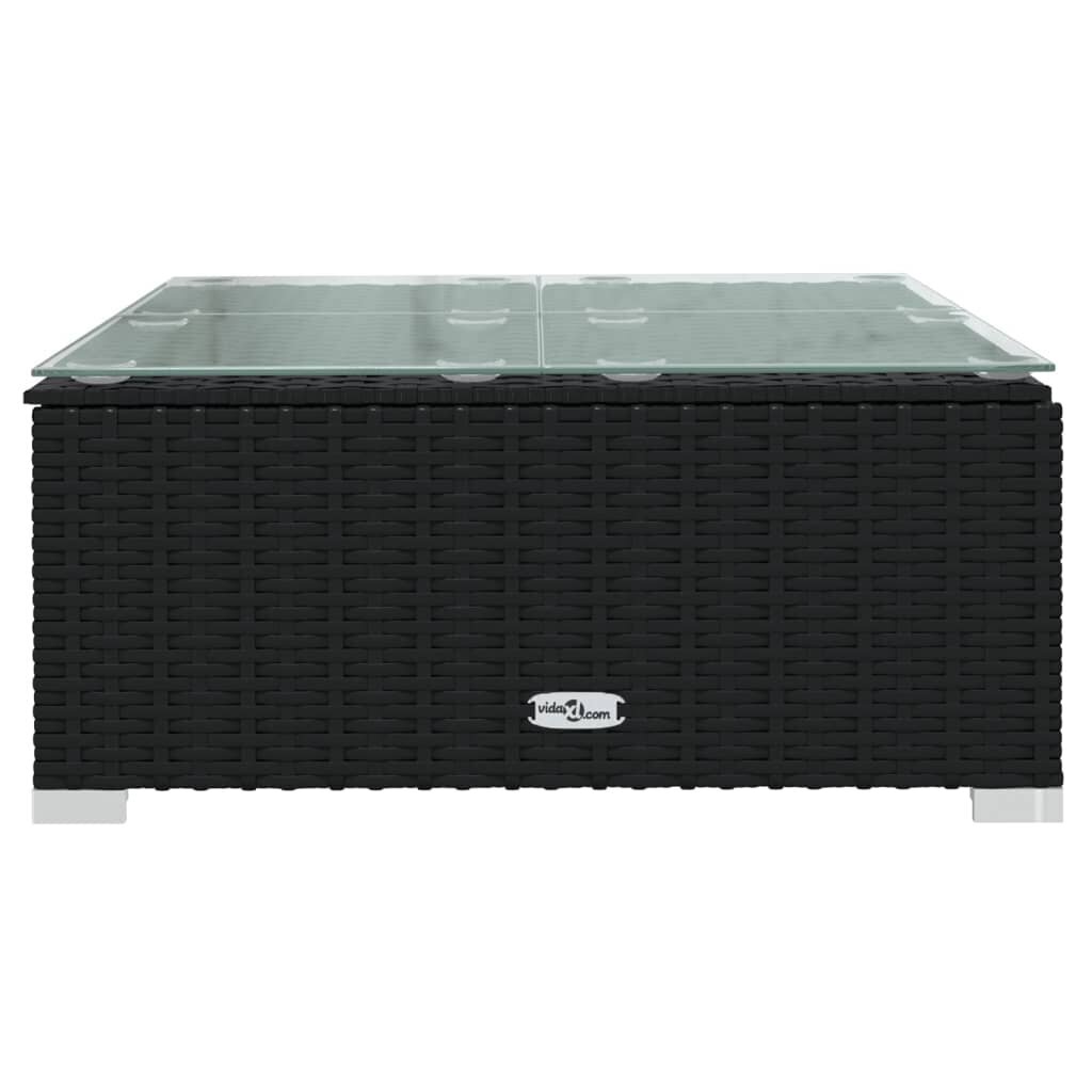 vidaxlsodokomplektassupagalvelemis9daliuff393vertinimaireference belsilt vidaXL 9 dalių juodas poliratano sodo komplektas su pagalvėlėmis