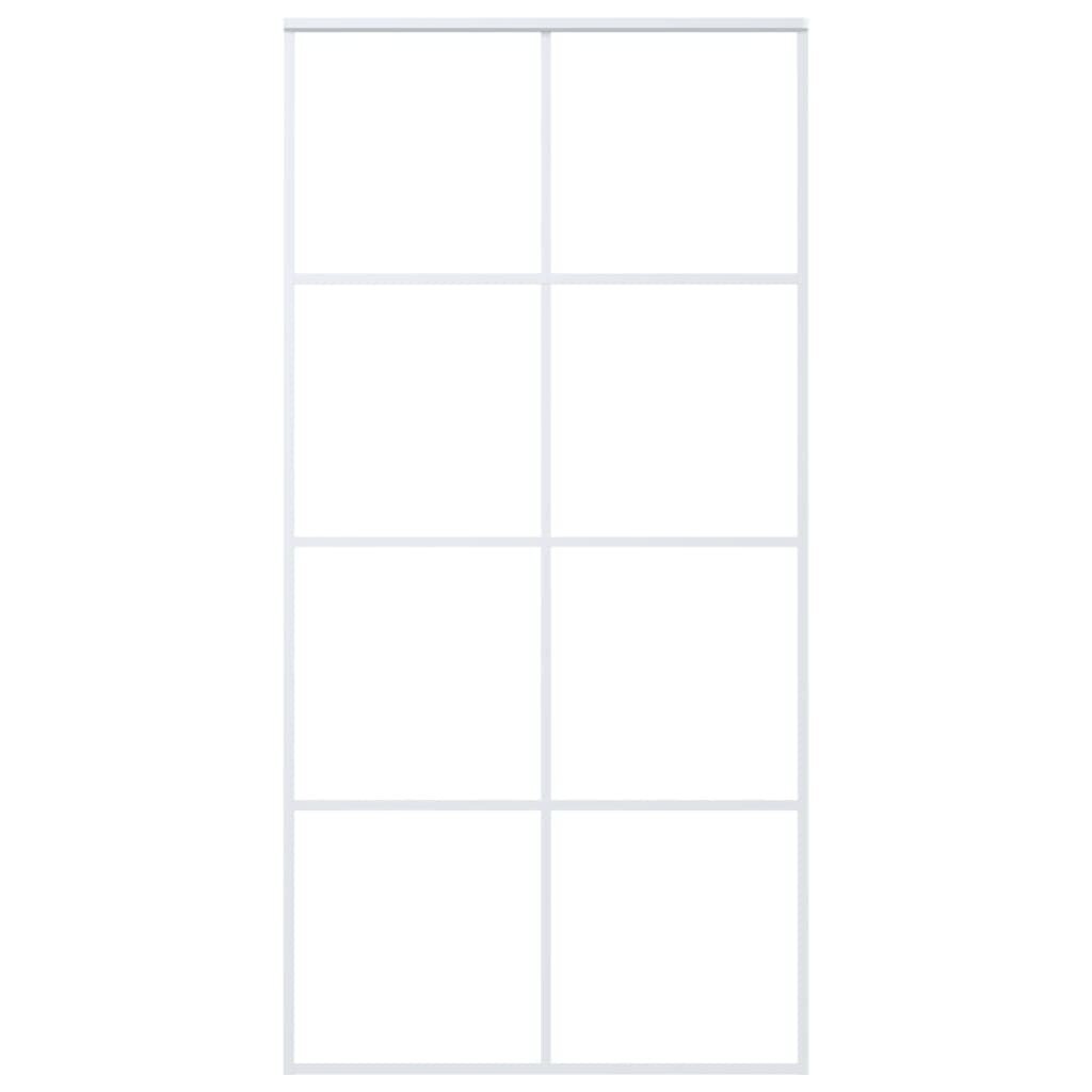 vidaxlstumdomosdurysbaltos1025x205cmesgstiklasc9d0dkainareference belsilt vidaXL baltos stumdomos durys 1025x205 cm su ESG stiklu