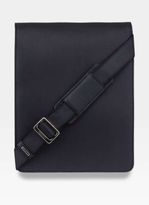 Vyriška natūralios odos rankinė Visconti juoda | Belsi