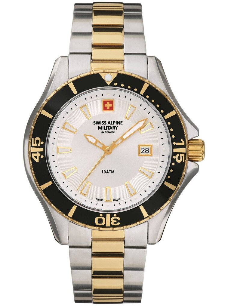 vyriskaslaikrodisswissalpinemilitary70401142reference belsilt Vyriškas laikrodis Swiss Alpine Military 70401142 patvarus ir stili