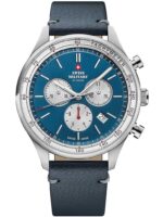 Vyriškas Swiss Military laikrodis su safyro danga ir 10 BAR atsparumu