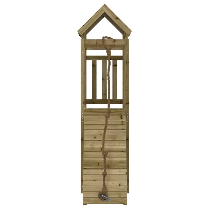 Žaidimų namelis su laipiojimo sienele - Image 3