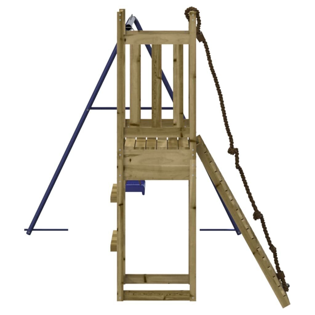 zaidimunamelissulaipiojimosieneleirsupynemis933d2atsiliepimaireference belsilt Medinis žaidimų namelis su laipiojimo sienele ir sūpynėmis