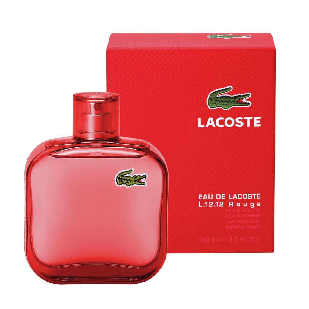 0075bc5d08edfca64c4a4f0e3e5b704ereference  belsilt Lacoste Eau de Lacoste L1212 Rouge EDT vyrams 100 ml